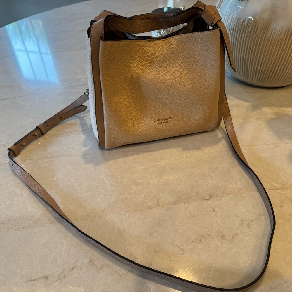 Kate Spade Beige Crossbody Bag